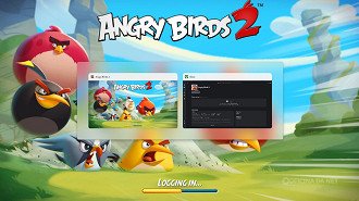 Carregando o jogo Angry Birds 2 no Modo Xbox. Imagem: Windows Latest