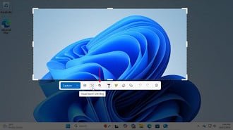 Ferramenta de Captura também tinha o botão Copilot. Imagem: Windows Latest/Reprodução
